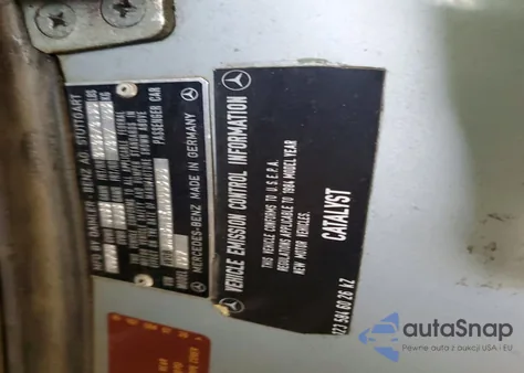 1984 Mercedes-Benz 380 Sl из США, поврежденный, VIN WDBBA45A1EA003536